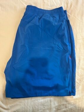 RHONE Men's Athletic Shorts - Blue Performance